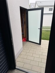 Eingang Geräteschuppen