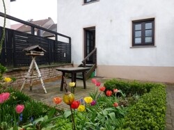 Terrasse mit Garten