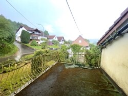 Blick vom Balkon im DG