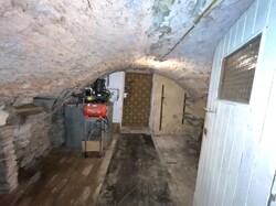 hinterer Gewölbekeller mit Ausgang zum Garten