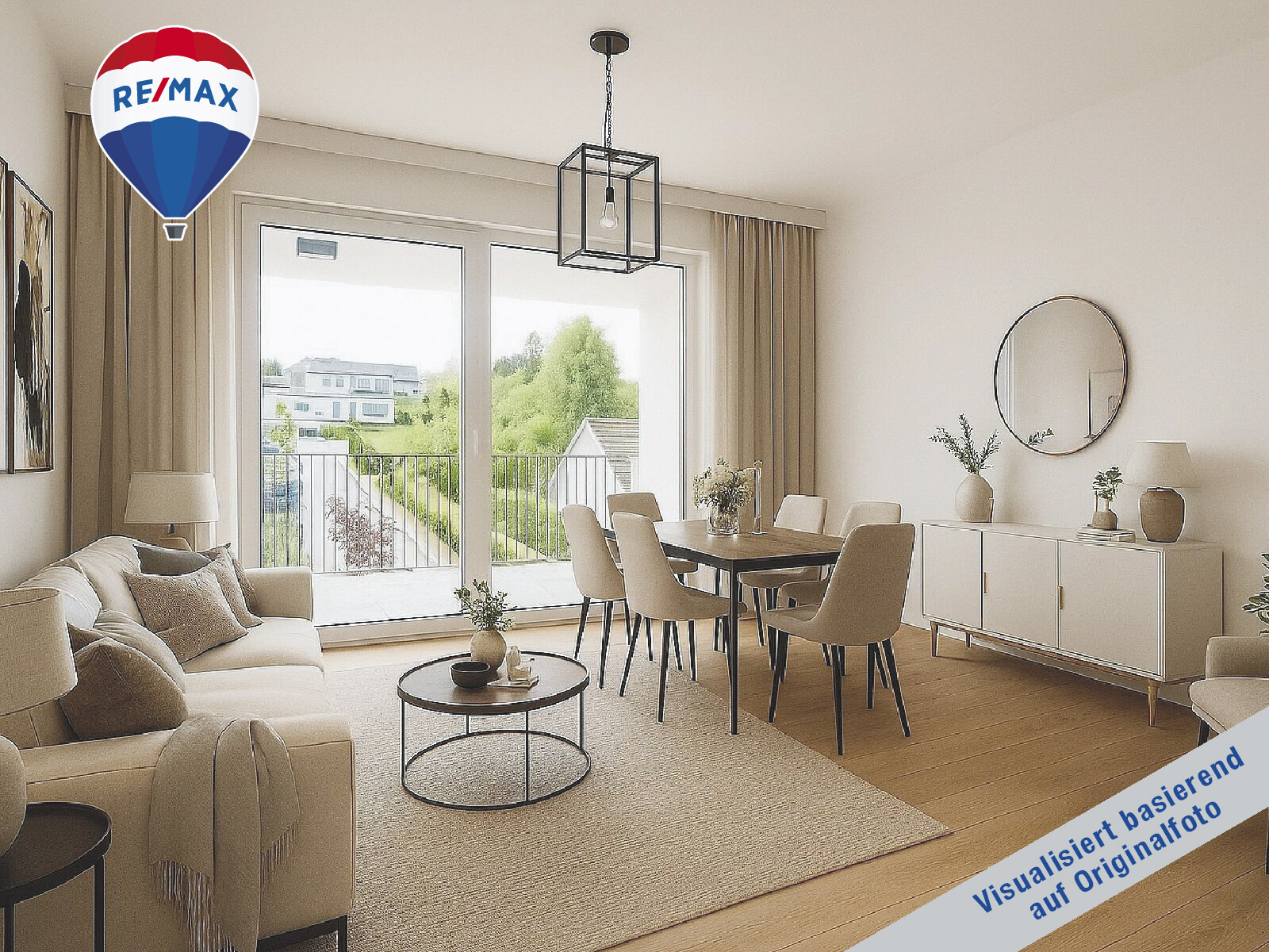 Wohnen/Essen visualisiert