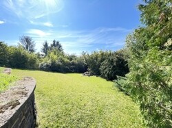 Blick aufs Grundstück