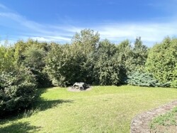 Blick aufs Grundstück