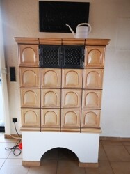 Kachelofen im Wohnbereich