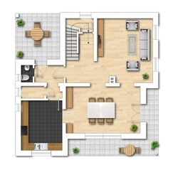 Grundriss Erdgeschoss