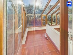 Zugang in Wintergarten