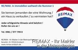 REMAX-Ihr Makler in der Metropolregion Ansbach