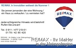 REMAX-Ihr Makler in der Metropolregion