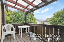 geräumiger Südbalkon