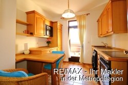 Küche Sicht zum Balkon