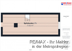 Grundriss Spitzboden