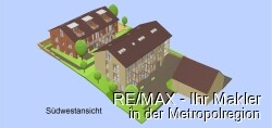 Visualisierung Südwestansicht 