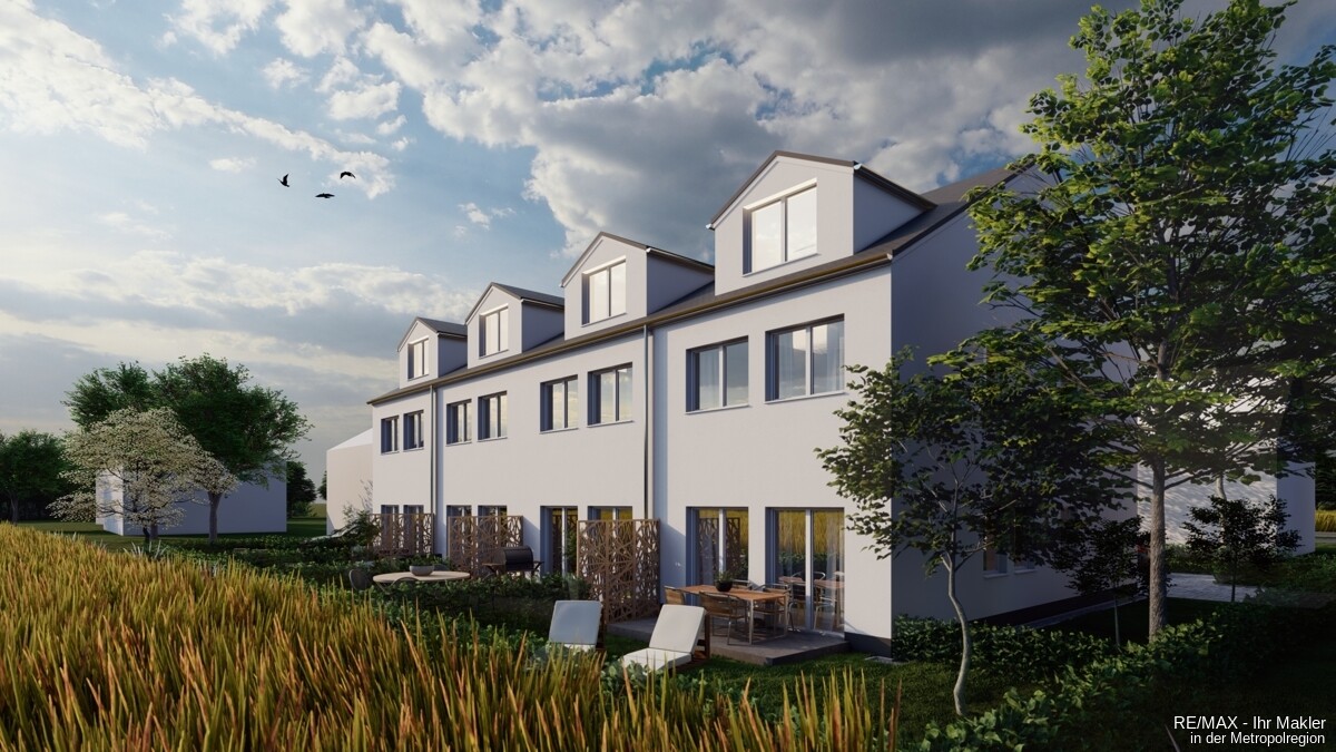 Ruhige Terrasse mit Sichtschutz