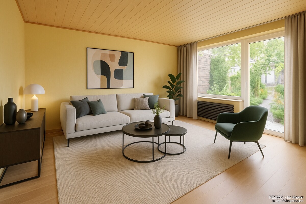 Beispielbild KI - Wohnzimmer