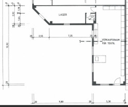 Grundriss Büro