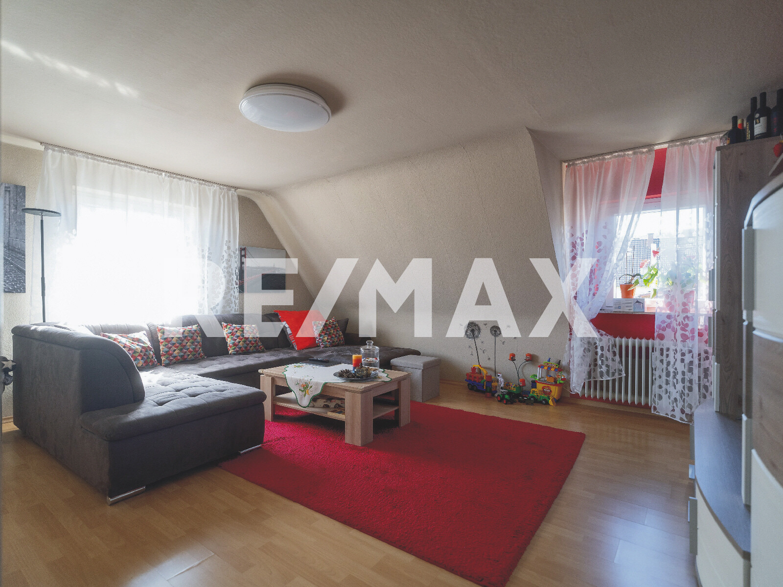 Wohnzimmer im DG