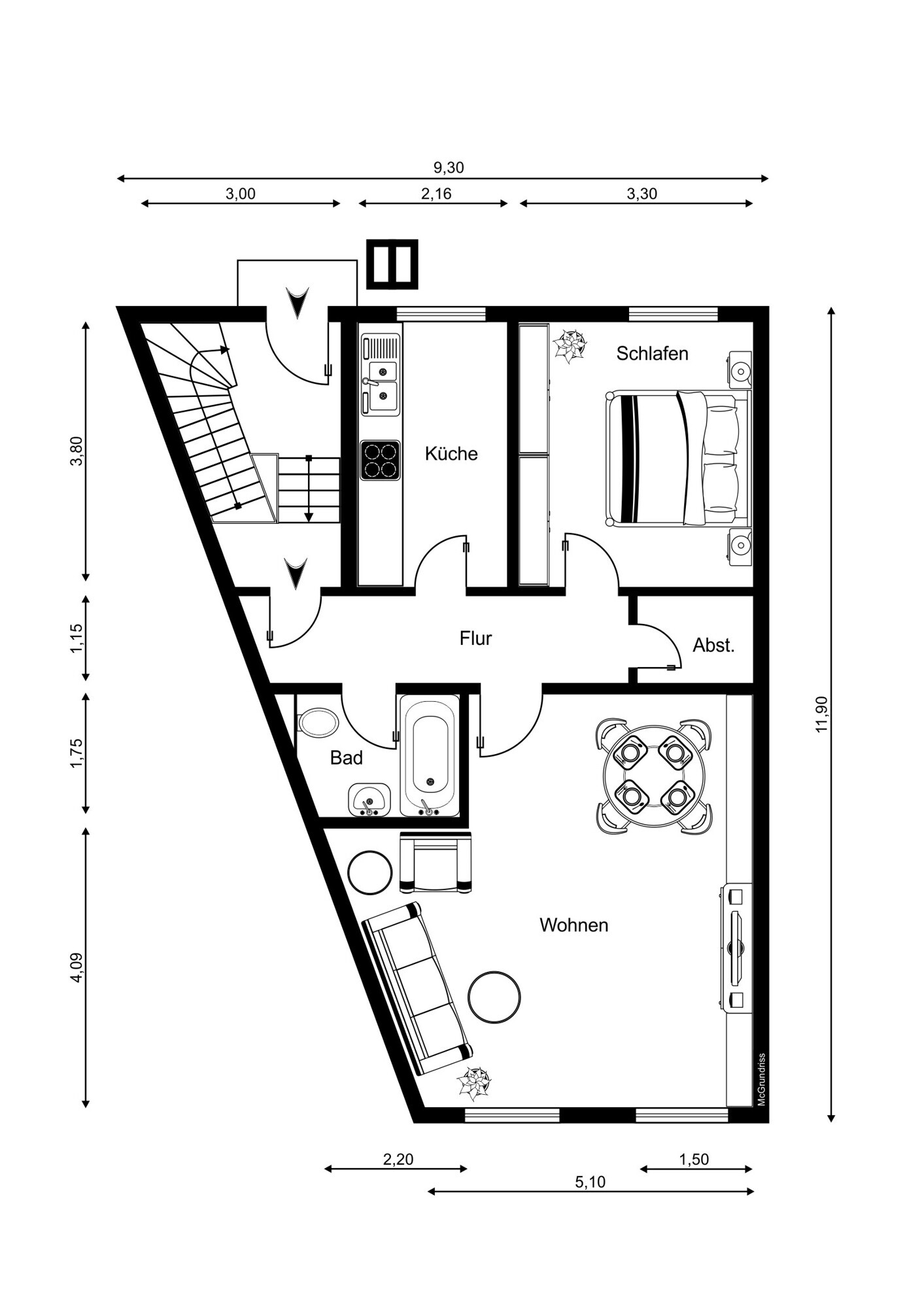 Grundriss EG