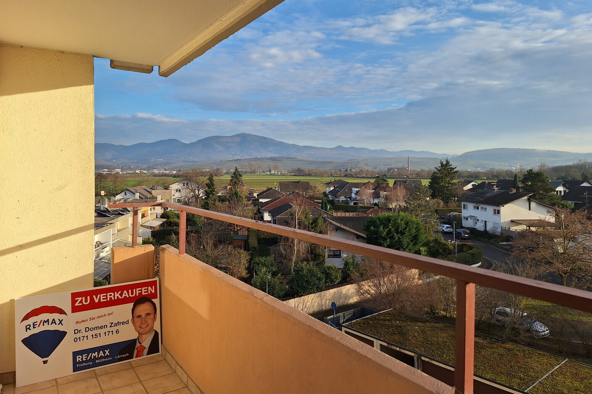 Balkon Domen Zafred Immobilienmakler