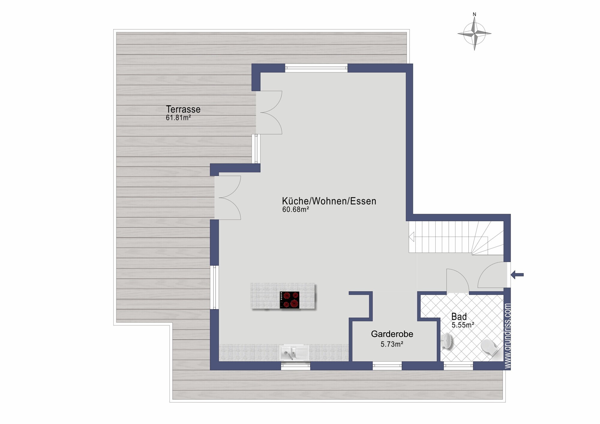 Grundrissplan DG