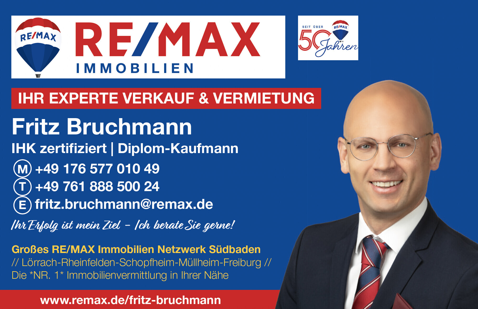 Fritz Bruchmann_Ihr 1. Ansprechpartner von REMAX_1