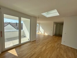 Wohn-Essbereich mit Lichtkuppel