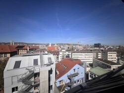 Ausblick aus dem Dachgeschoss