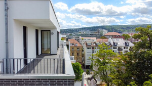 Penthouse Blick auf den Fernsehturm