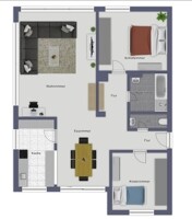 Grundriss Wohnung