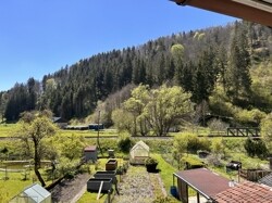 Ausblick vom Balkon