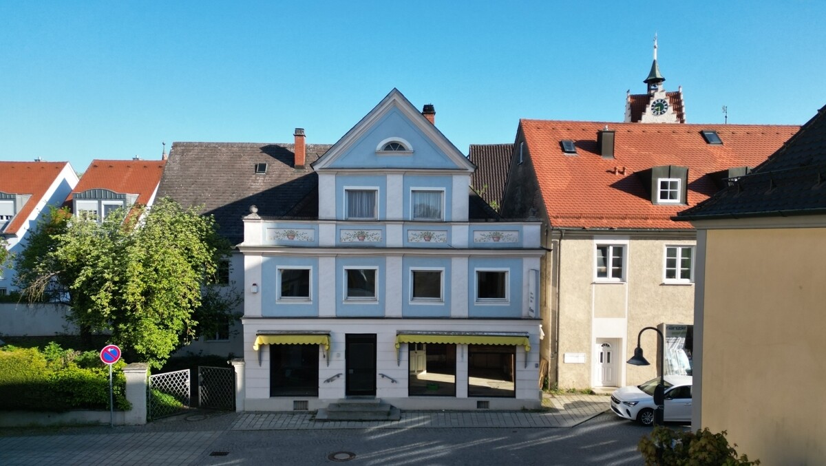 Hausfassade aus dem 18. Jahrhundert
