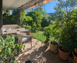 Terrasse und Garten
