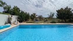 Pool-Ausblick