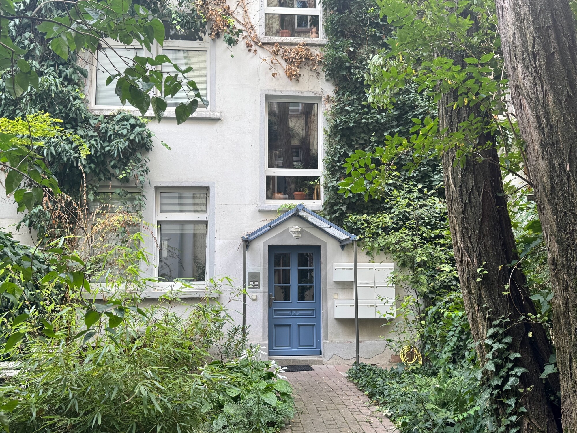 Eingang zur Wohnung im Hinterhaus