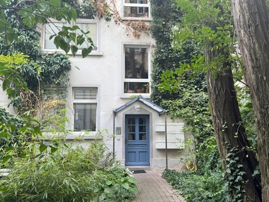 Eingang zur Wohnung im Hinterhaus