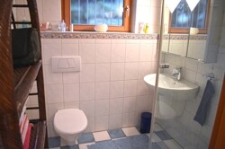WC mit Dusche