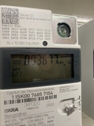 Zählerstand Strom WHG 37 - 20230225
