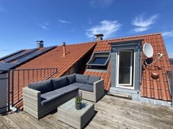 Große Dachterrasse