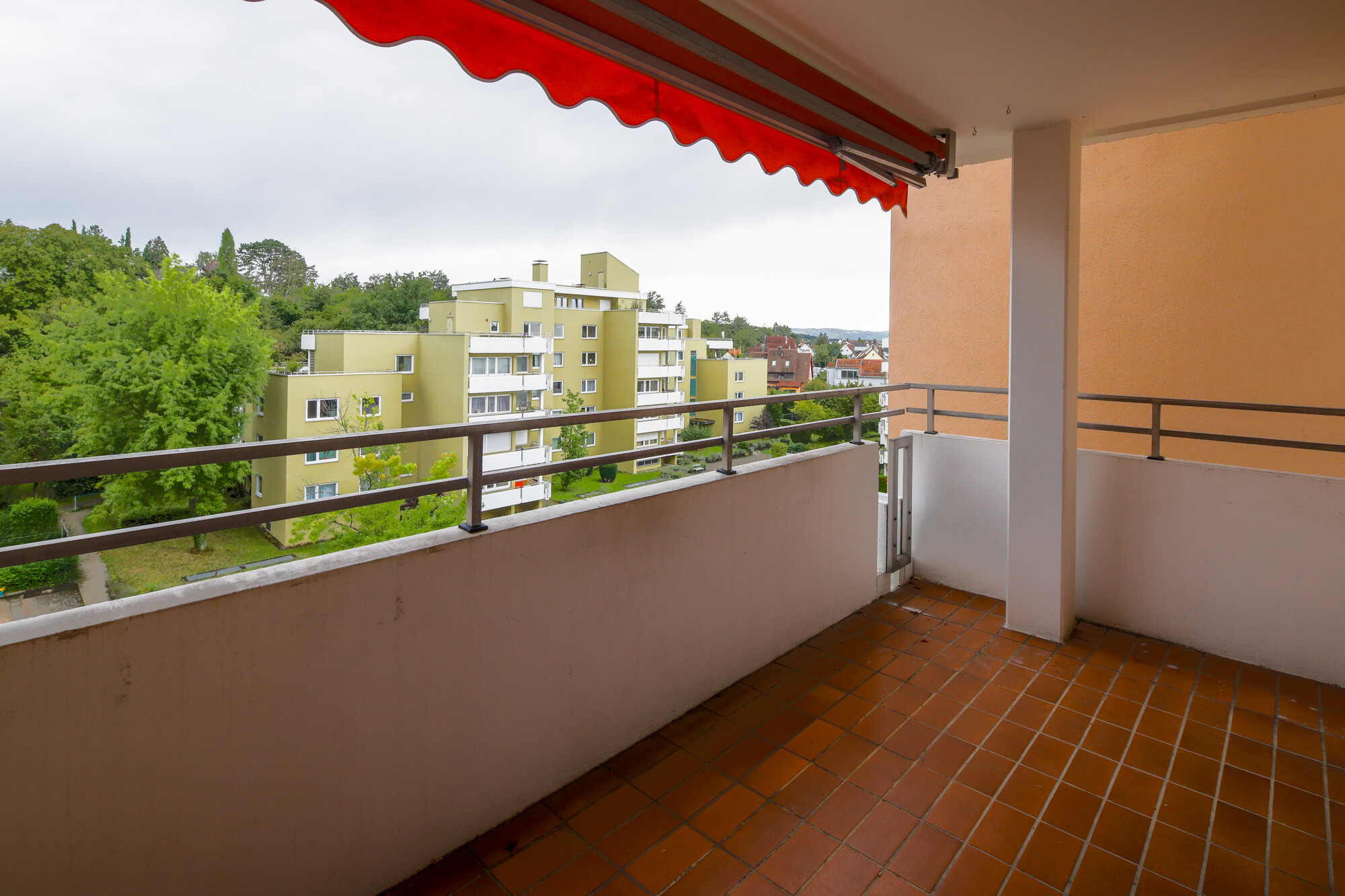 Balkon mit Aussicht