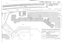 Lageplan Gebäudekomplex