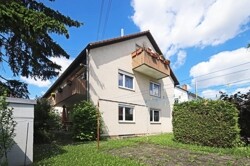 Hausansicht EG Wohnung/Garten