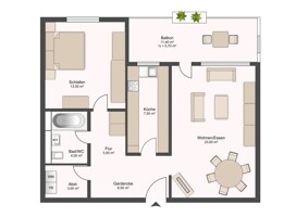 aktueller Grundriss