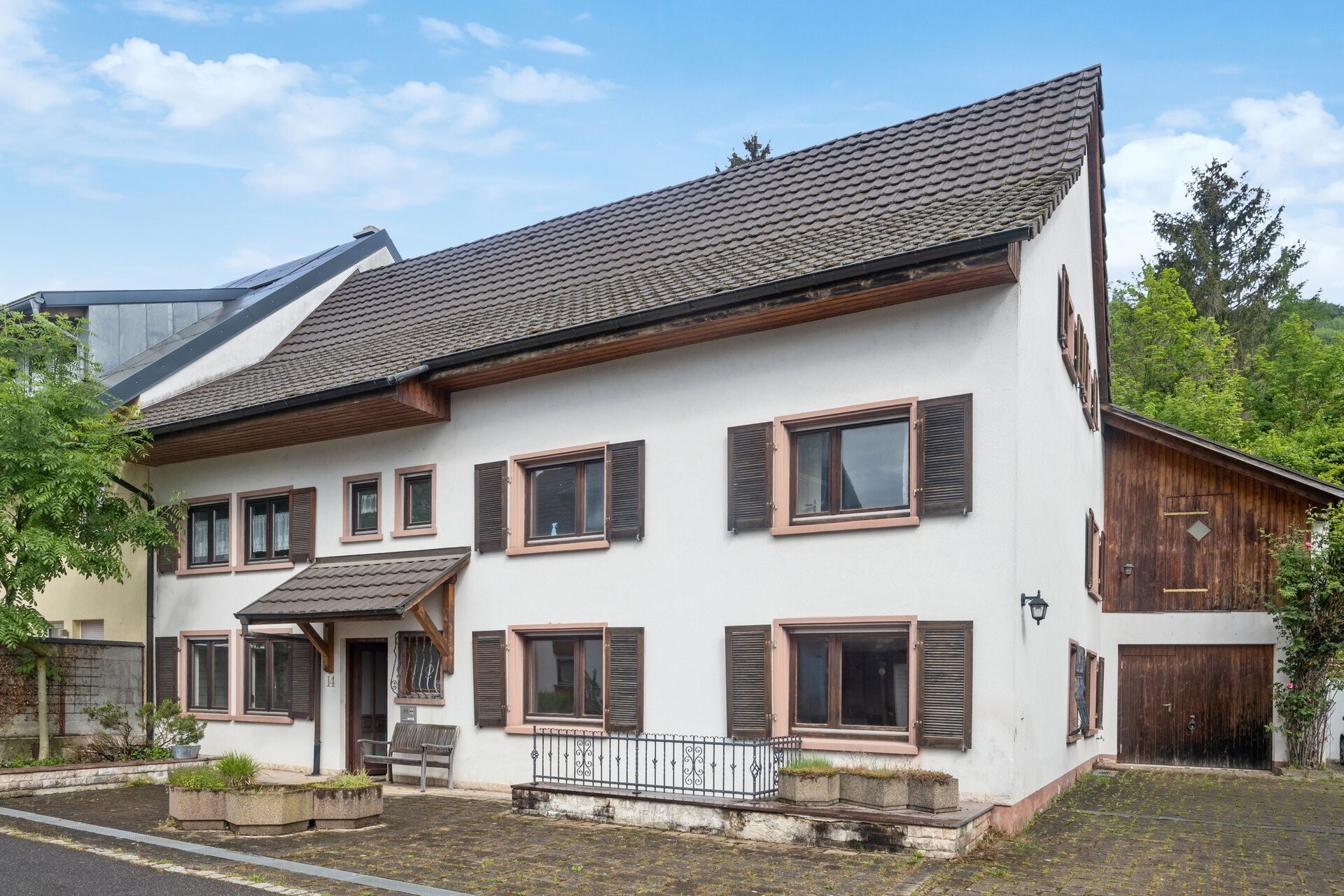 Ansicht von der Straße 