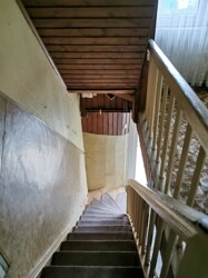Eichen Treppenabgang