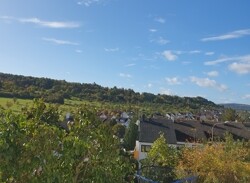 Ausblick vom Balkon