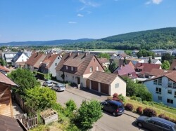 Aussicht vom Balkon