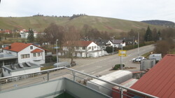 Blick vom Balkon