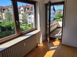 Blick zum Südbalkon