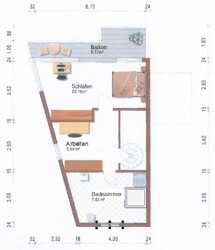 Grundriss Dachgeschoss