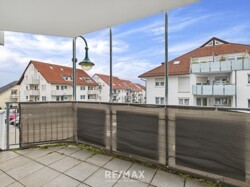 Überdachter Balkon