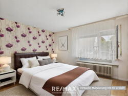 Schlafzimmer 1 KI-möbliert